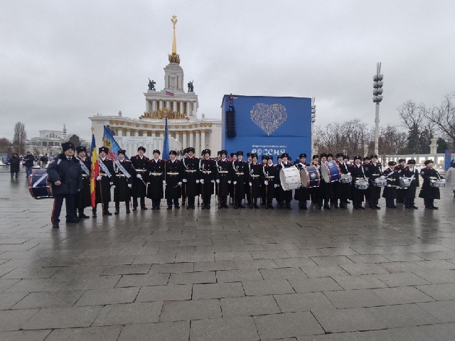 Шахтинские кадеты представили кадетское образование Ростовской области на форуме ВДНХ